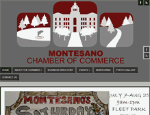 Tablet Screenshot of montesanochamber.org
